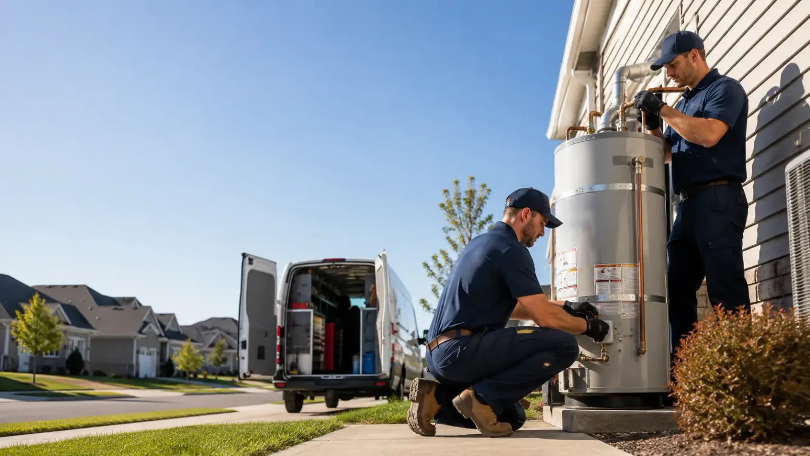 Water Heater Installation in Fluvanna, TX